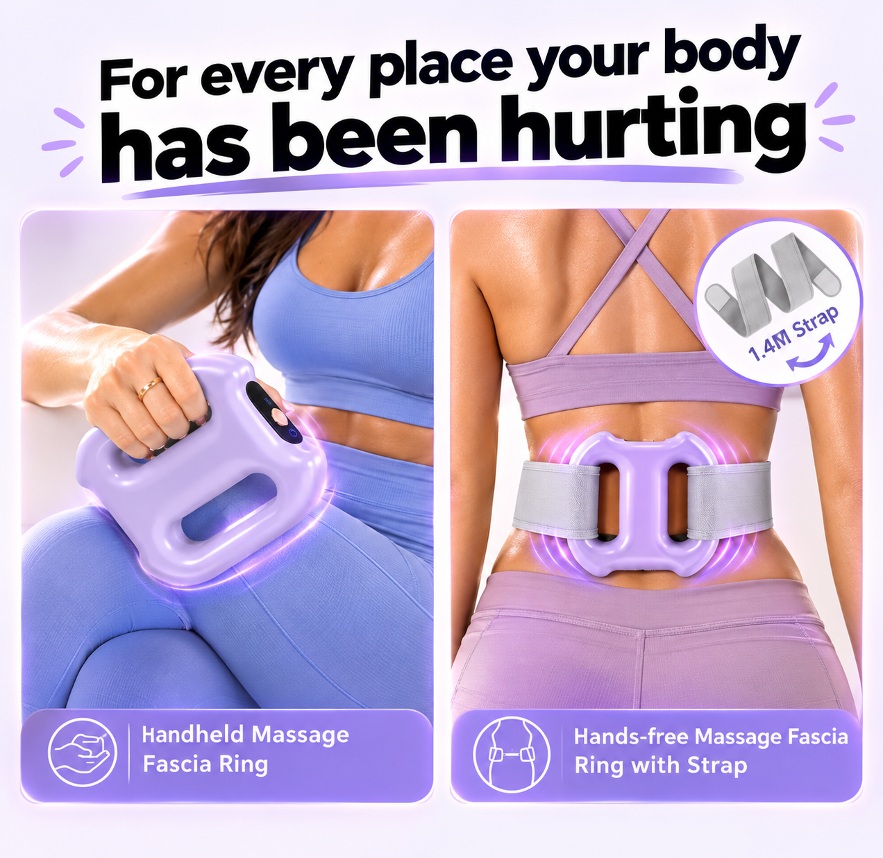 Rechargeable Electric Fascia Massage Ring