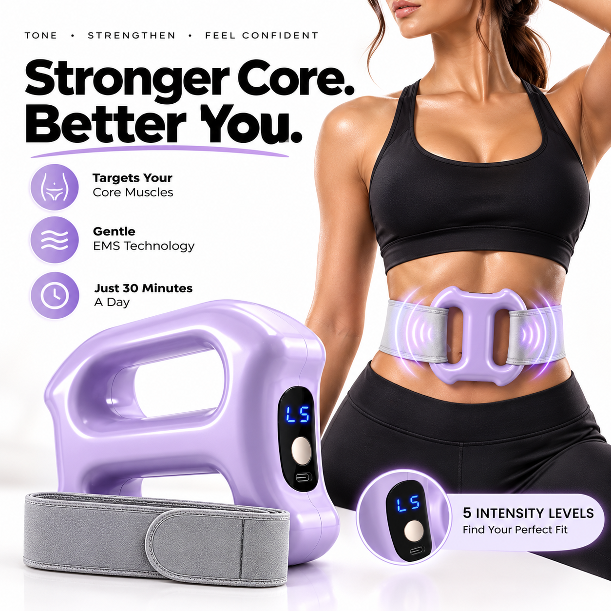 Rechargeable Electric Fascia Massage Ring